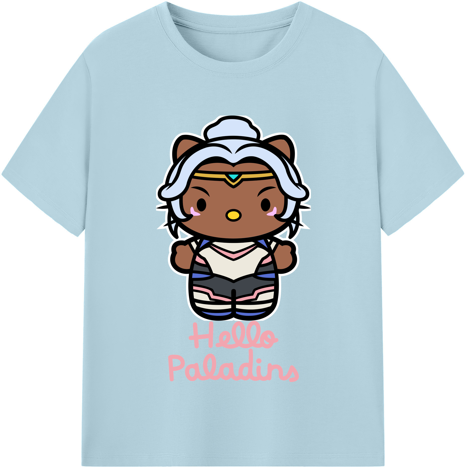 （画像用） Hello Kitty ハローキティ 綿100％半袖Tシャツ（フロントプリント）